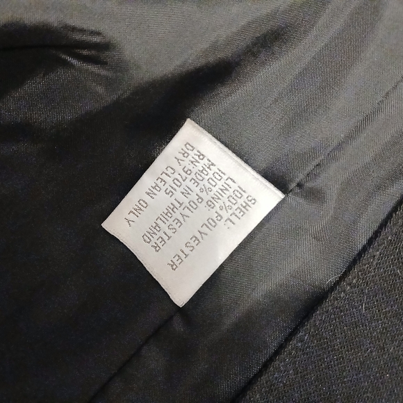 Larry Levine black Blazer Jacket 4 buttons size 8P - Picture 7 of 8